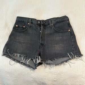 Levi’s black jeans shorts size 29 only worn a few times